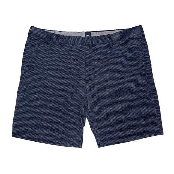 GAP Men's Flat Front Blue Shorts-Size 38 Pockets Polo Golf Casual Above Knee - Picture 2 of 10